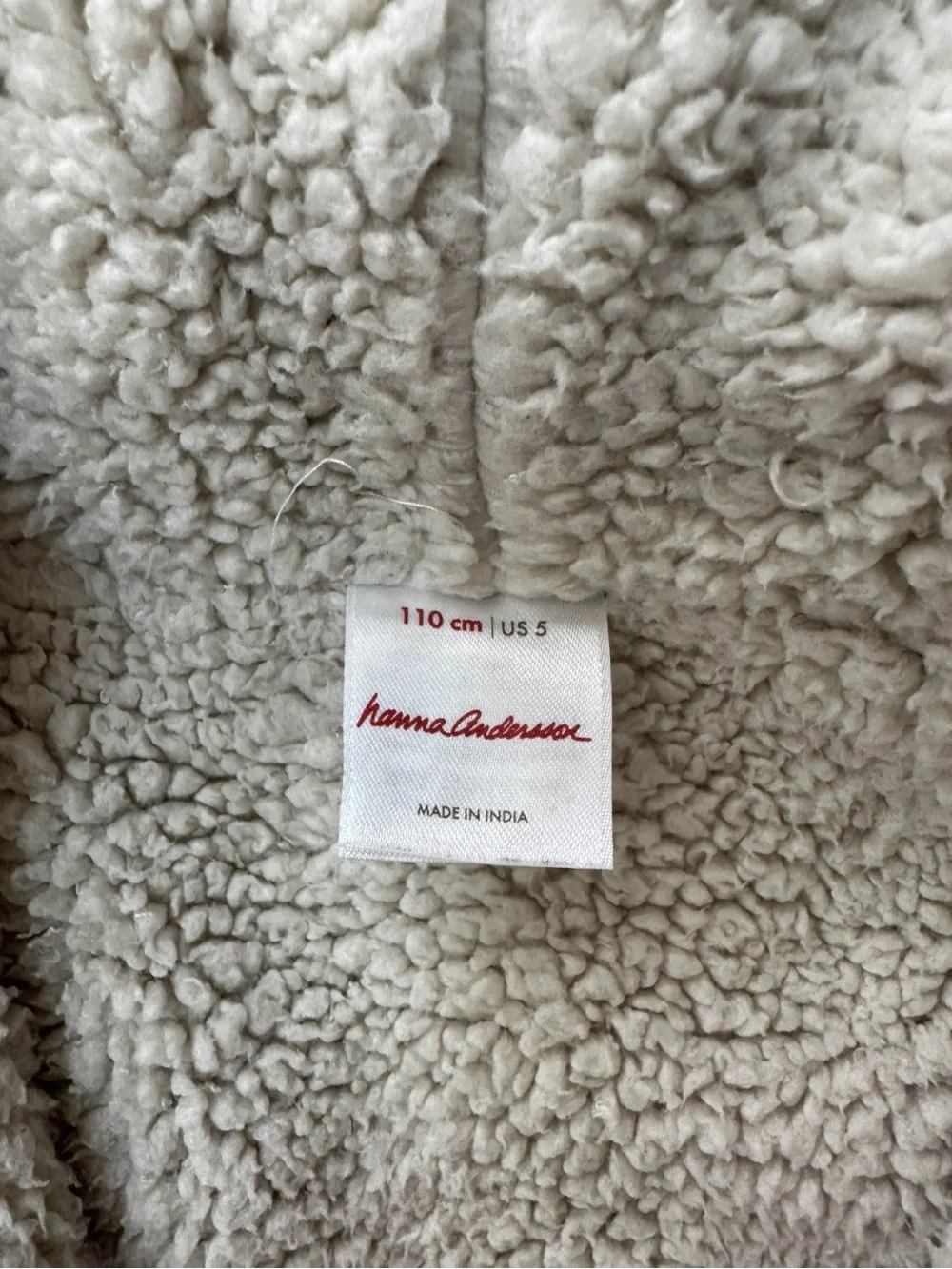 Hanna Andersson warm sherpa